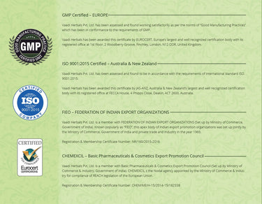 Vaadi Herbals Luxurious Saffron Shower Gel, 300g (Pack of 2)